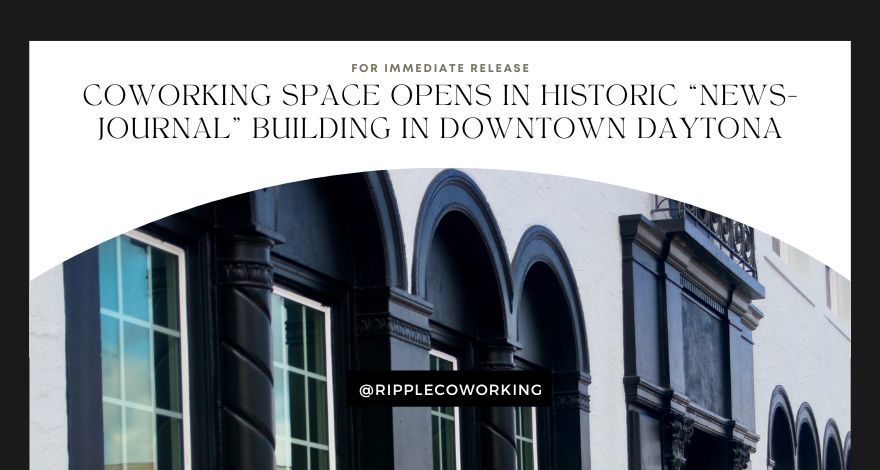 Coworking Space in Historic Daytona News Journal Building