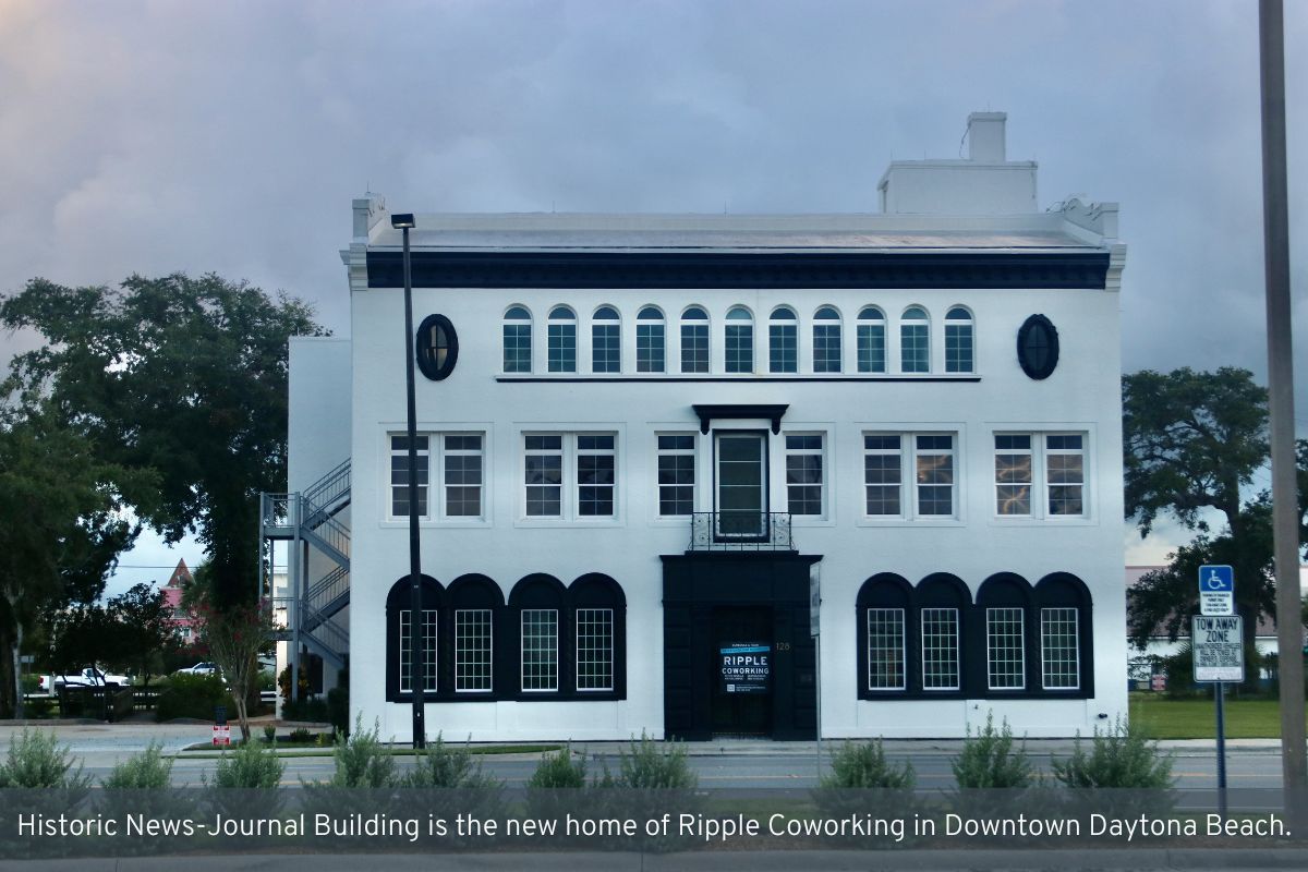 Coworking at Historic News Journal Building in Daytona