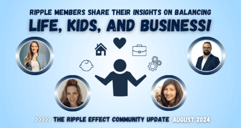 ripple members share insights on balancing life, kids, and business