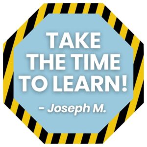 take the time to learn - joseph moore building trades manufacturing and coworking